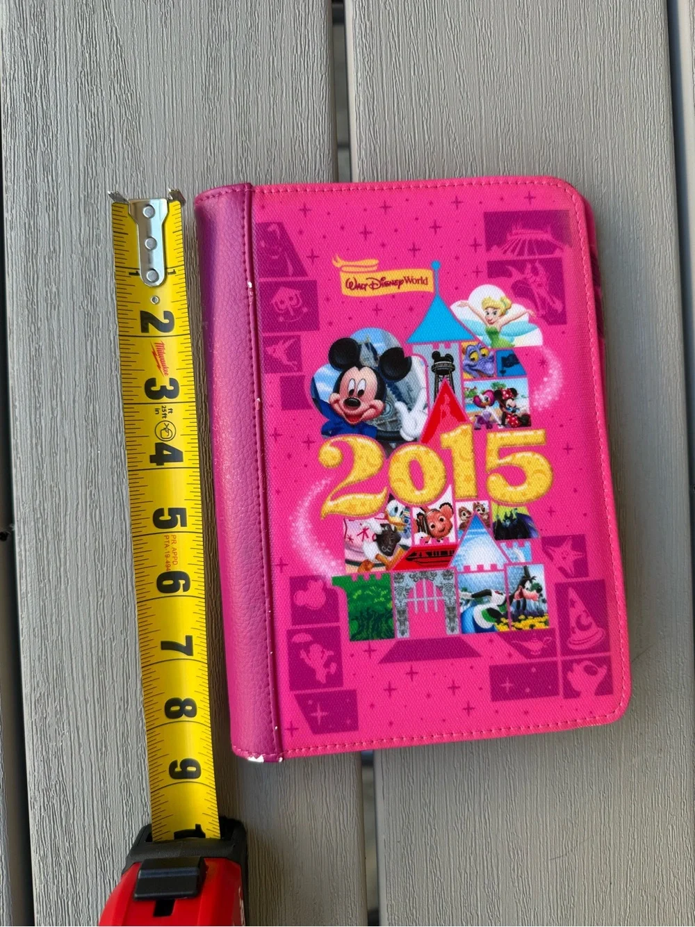 Disney Electronic Reader Case 2015 Walt Disney World Mickey Pink E-Reader Cover